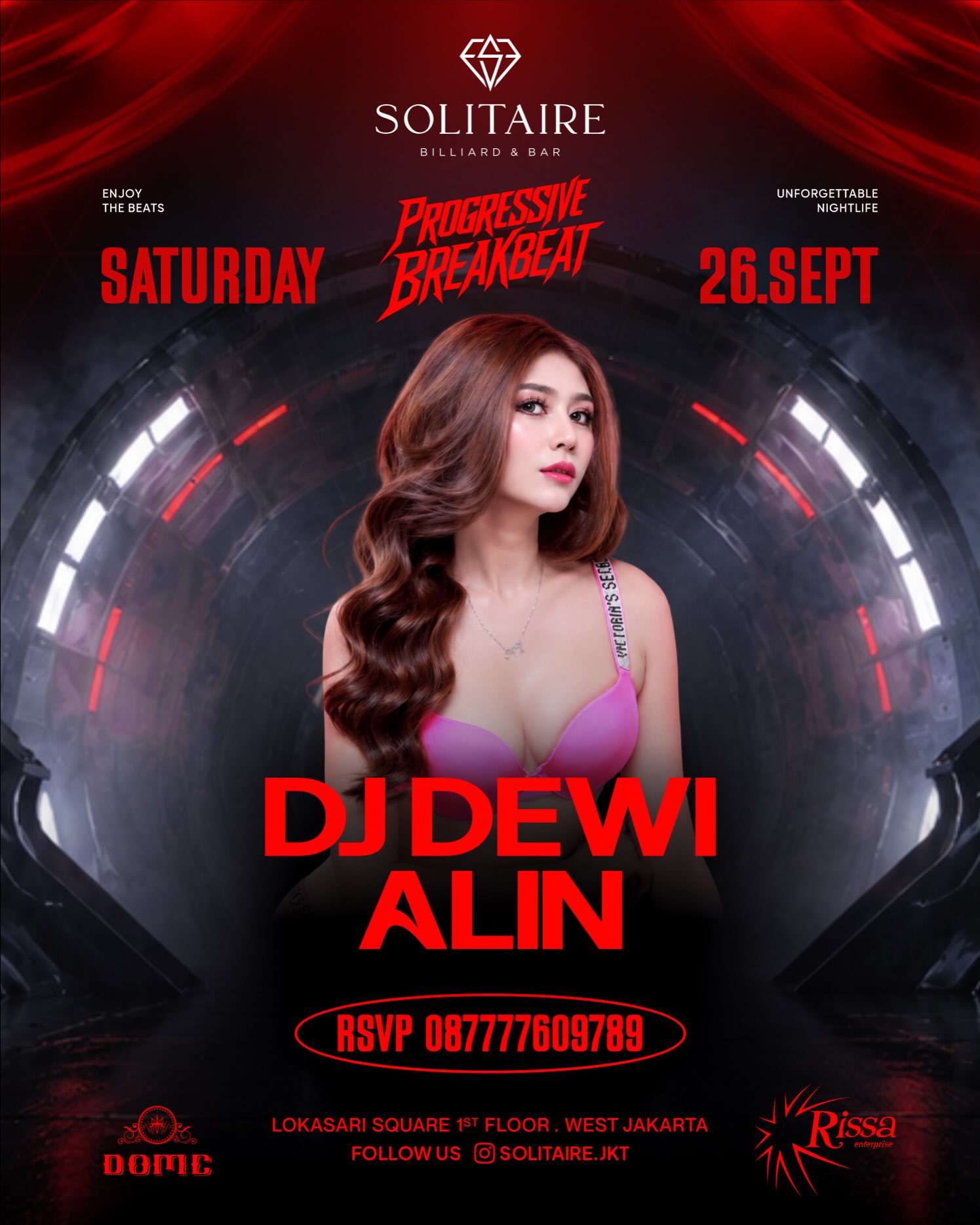 SOLITAIRE JAKARTA - PROGRESSIVE BREAKBEAT (DEWI ALIN)