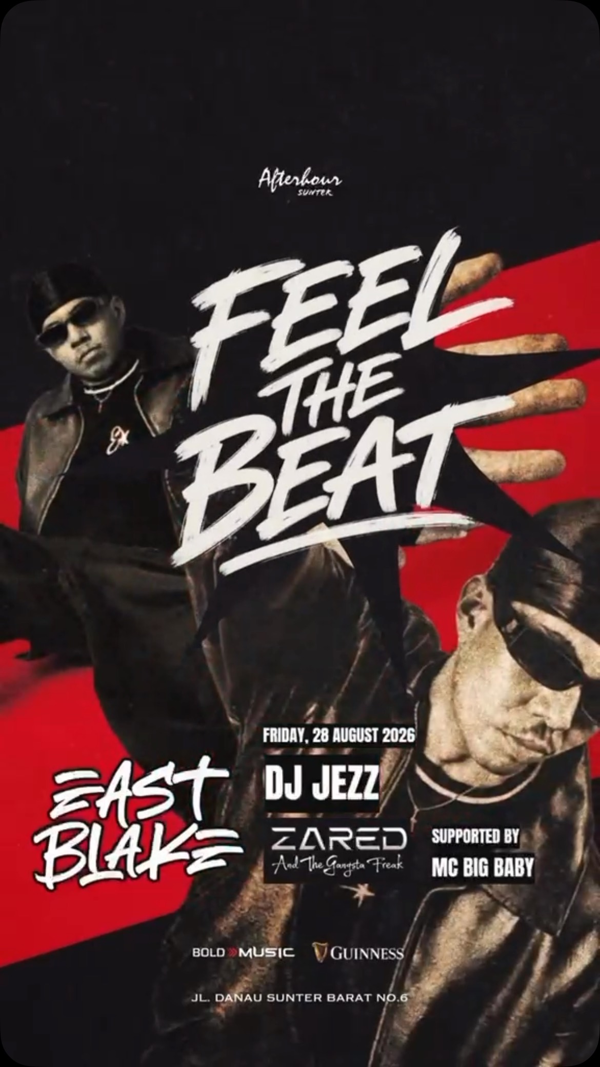 AFTERHOUR SUNTER JAKARTA - FEEL THE BEAT (EAST BLAKE)