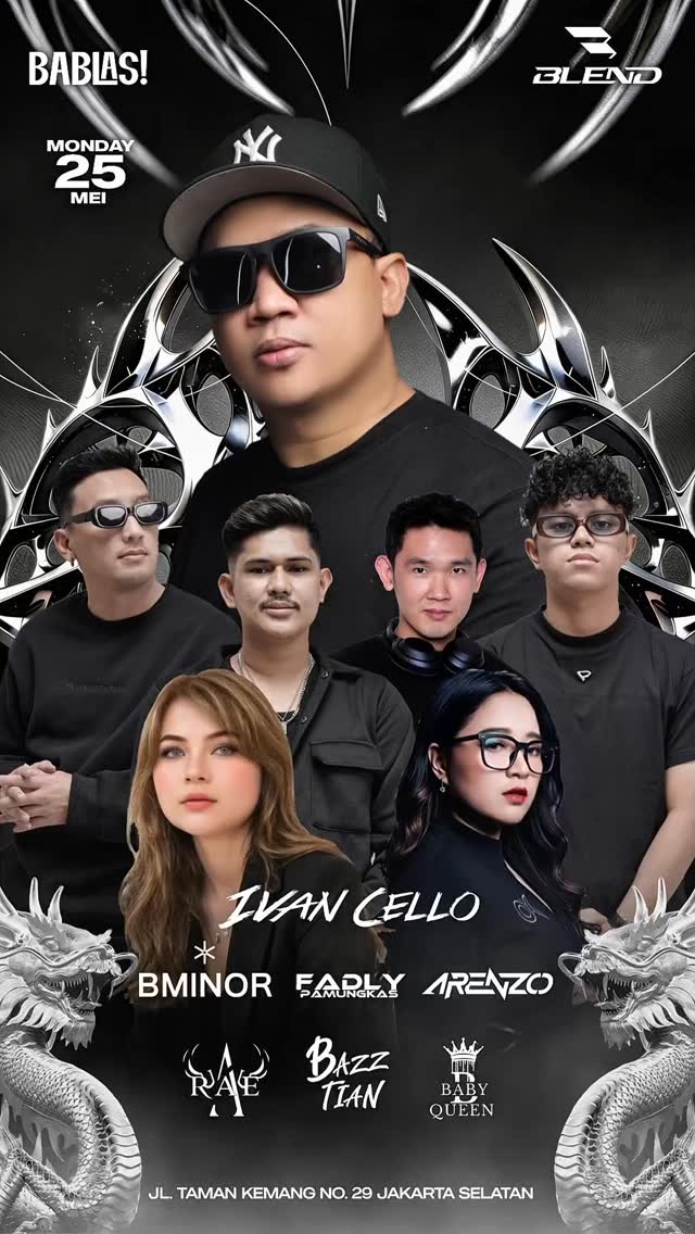 BABLAS KEMANG JAKARTA - BLACKBEAT ON MONDAY (IVAN CELLO)