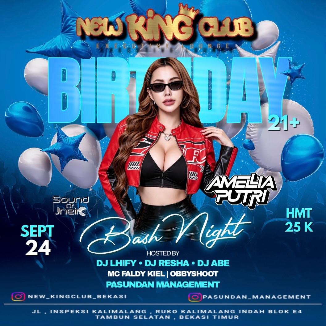 NEW KING CLUB BEKASI - BASH NIGHT (AMELLIA PUTRI)