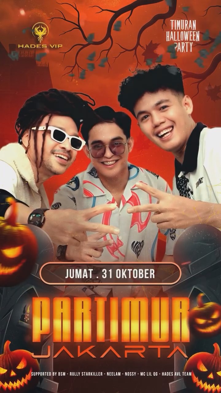 HADES VIP CIBUBUR - TIMURAN HALLOWEEN PARTY (PARTIMUR JAKARTA)