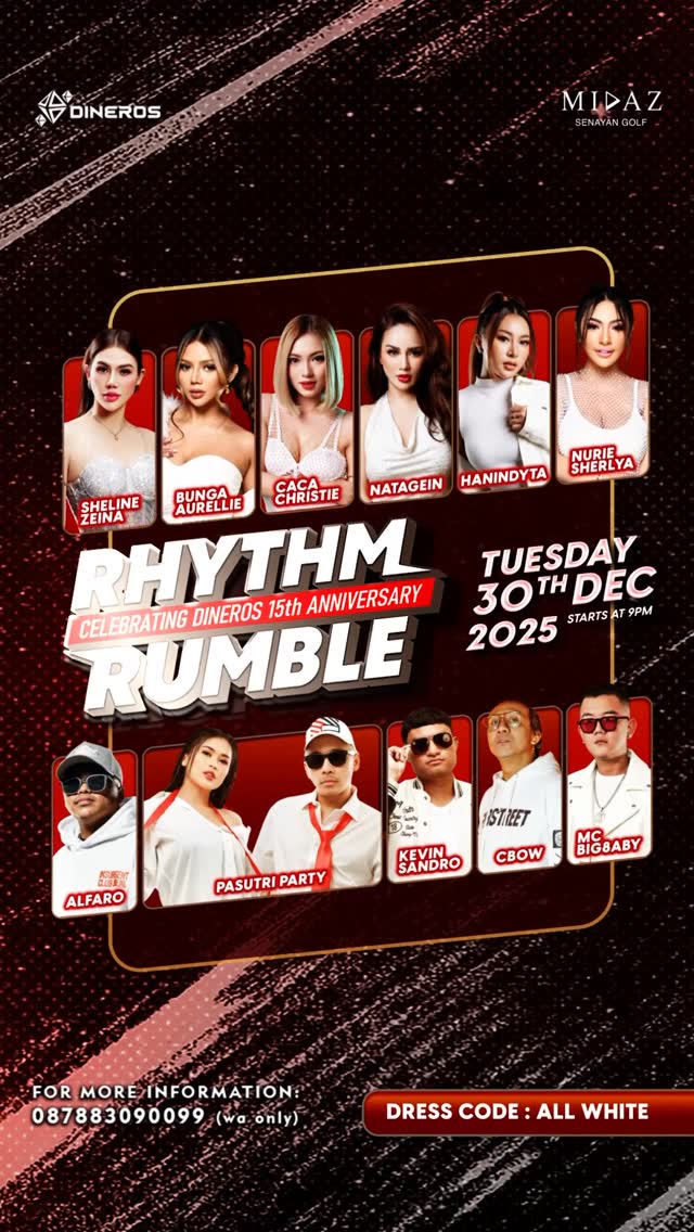 MIDAZ SENAYAN GOLF - DINEROS 15TH ANNIVERSARY: RHYTHM RUMBLE