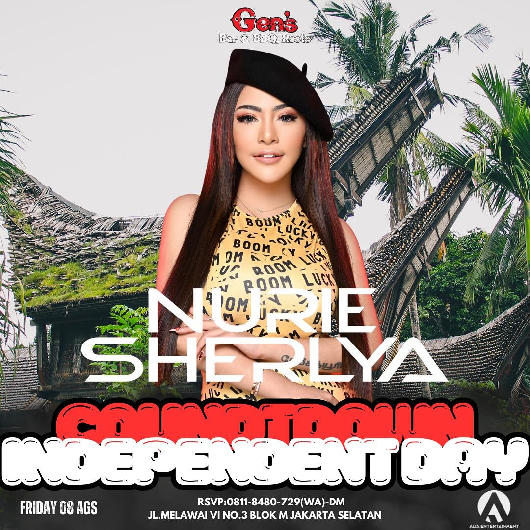 GEN'S BAR JAKARTA - COUNTDOWN INDEPENDENCE DAY (NURIE SHERLYA)