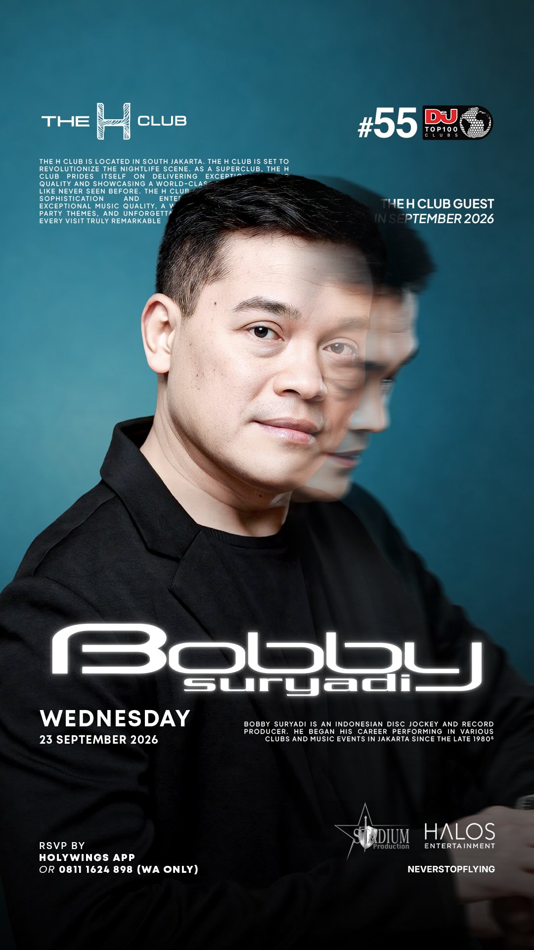 THE H CLUB SCBD JAKARTA - BOBBY SURYADI