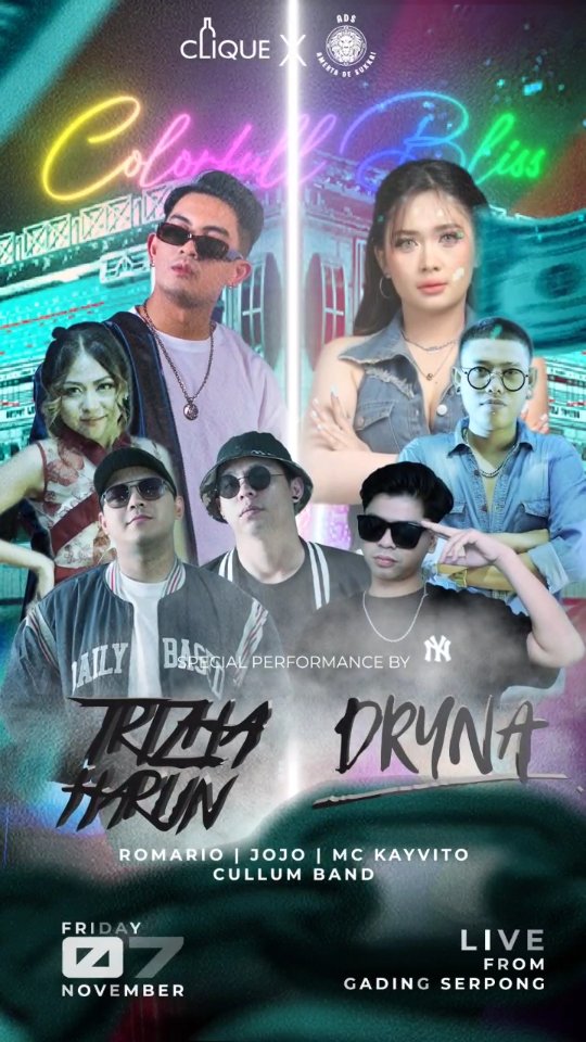 CLIQUE SPOT GADING SERPONG - COLORFUL BLISS (TRIZHA HARUN X DRYNA)