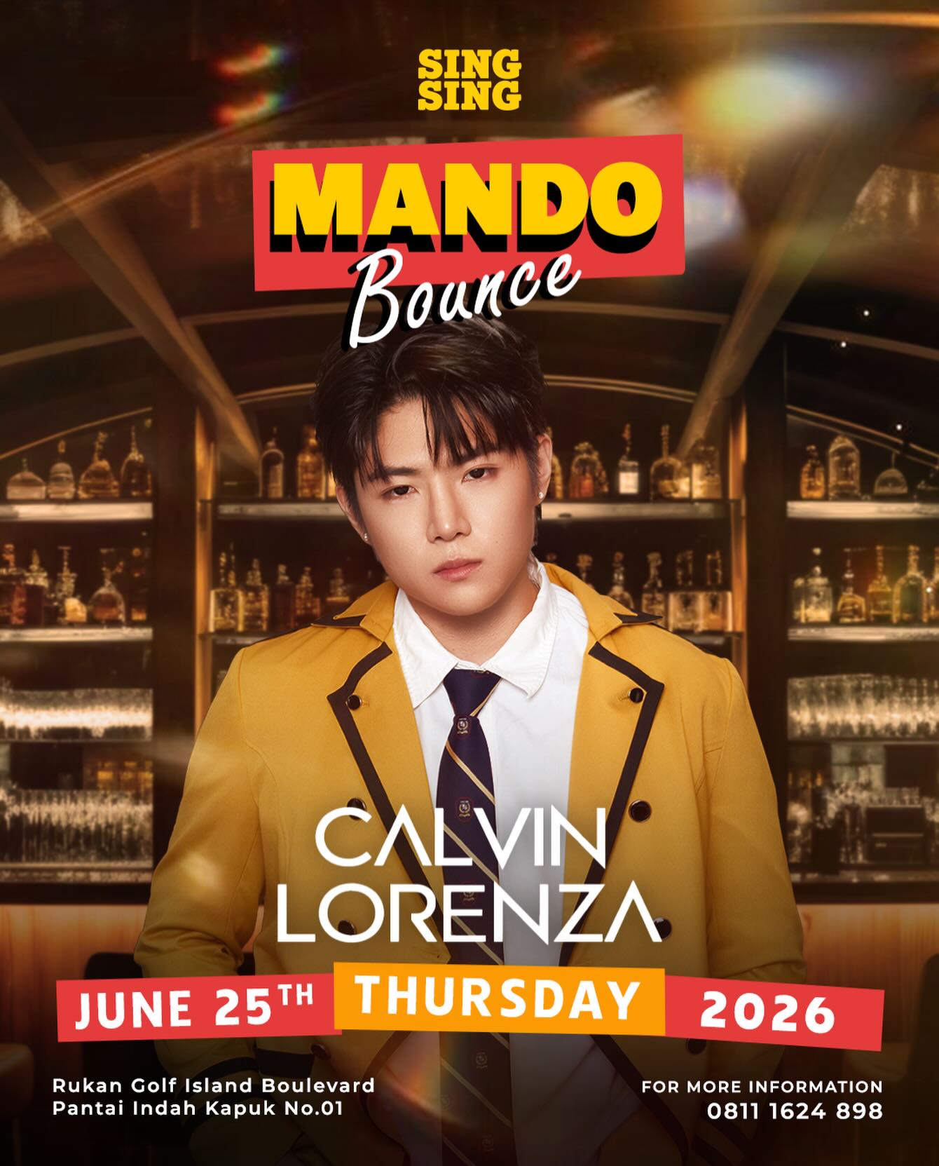 SINGSING PANTAI INDAH KAPUK - MANDO BOUNCE (CALVIN LORENZA)