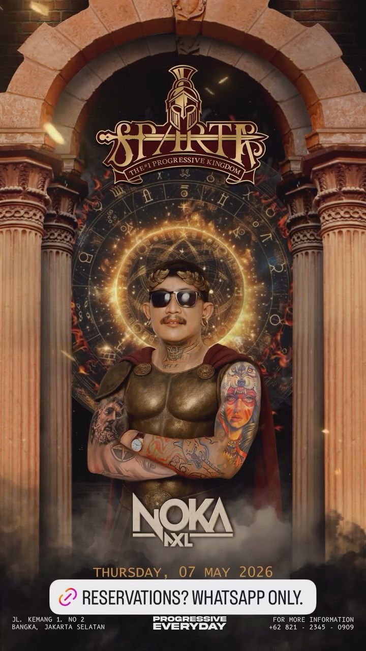 SPARTA LIVE BAR JAKARTA - NOKA AXL