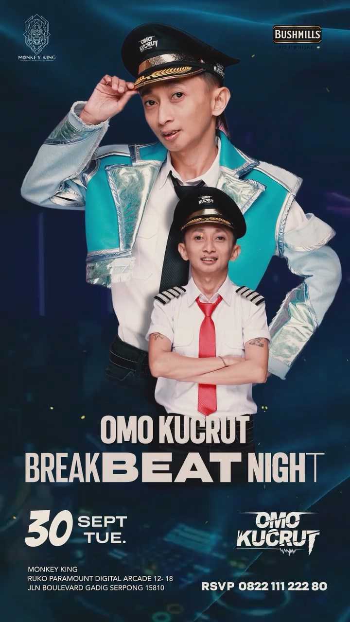 MONKEY KING BAR & LOUNGE GADING SERPONG - BREAKBEAT NIGHT (OMO KUCRUT)