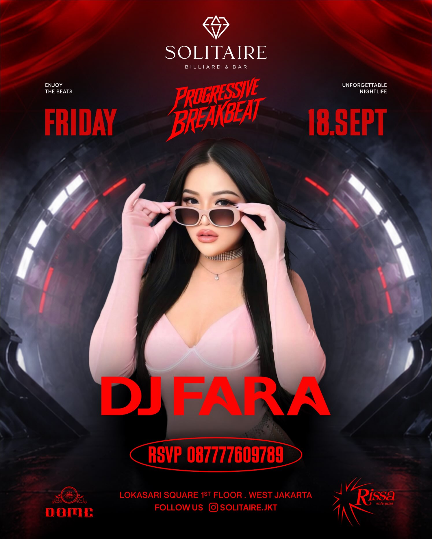 SOLITAIRE JAKARTA - PROGRESSIVE BREAKBEAT (FARRA JULIUS)