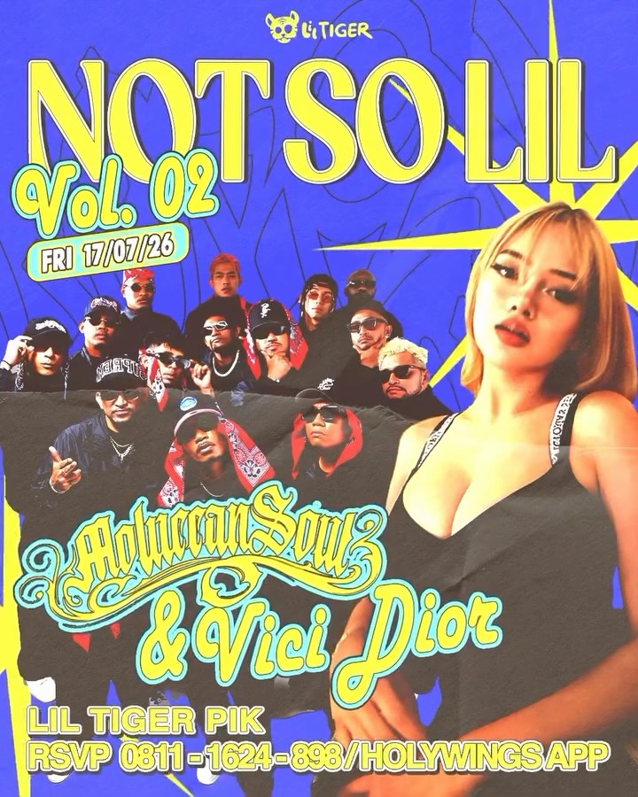 LIL TIGER PANTAI INDAH KAPUK - NOT SO LIL VOL. 02 (MOLUCCAN SOUL & VICI DIOR)