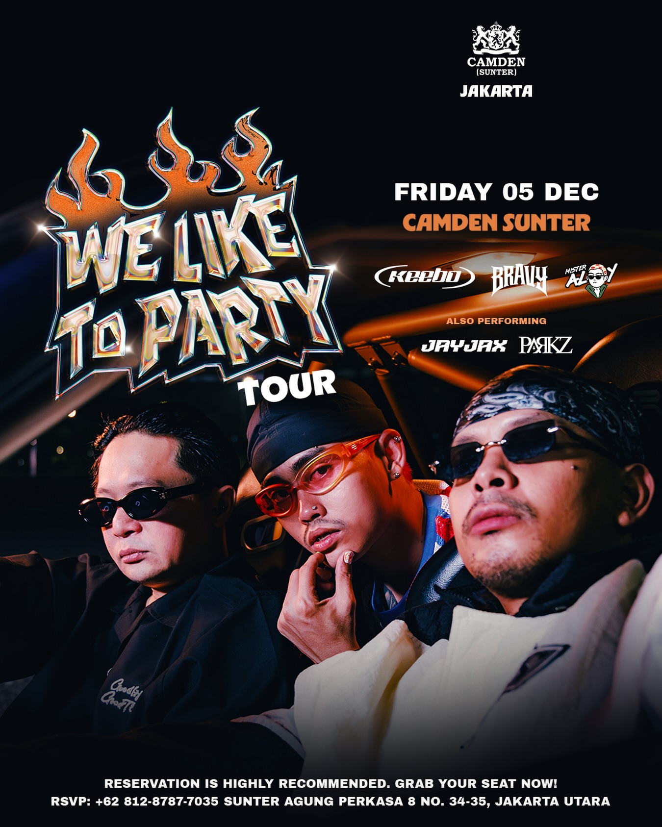 CAMDEN SUNTER JAKARTA - WE LIKE TO PARTY TOUR