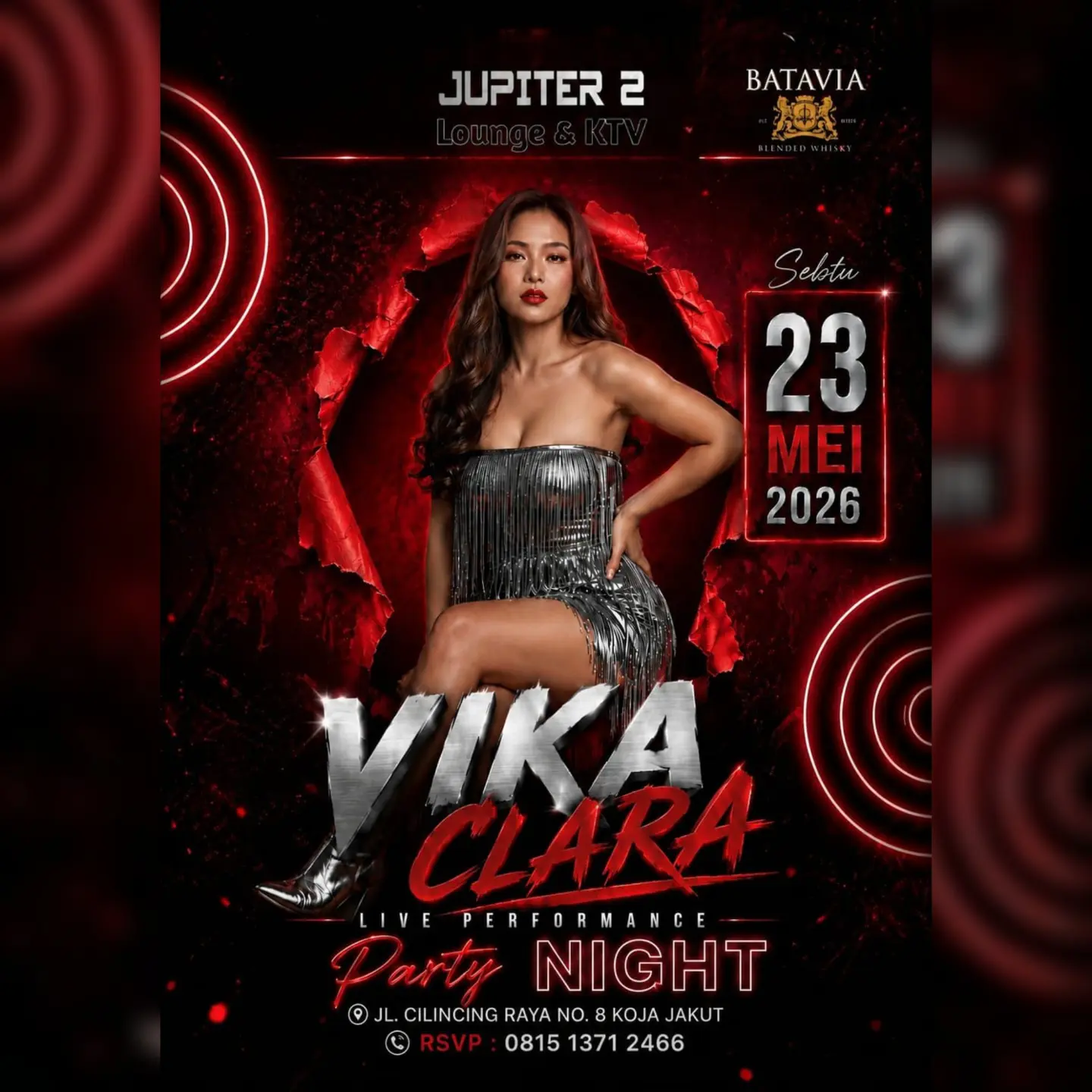 JUPITER 2 LOUNGE & KTV KOJA JAKARTA - VIKA CLARA