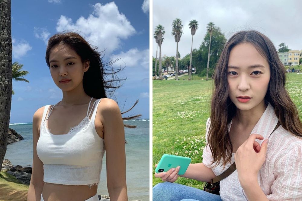 Adu Cantik Mantan Kai EXO: Jennie Blackpink dan Krystal ex F(x)