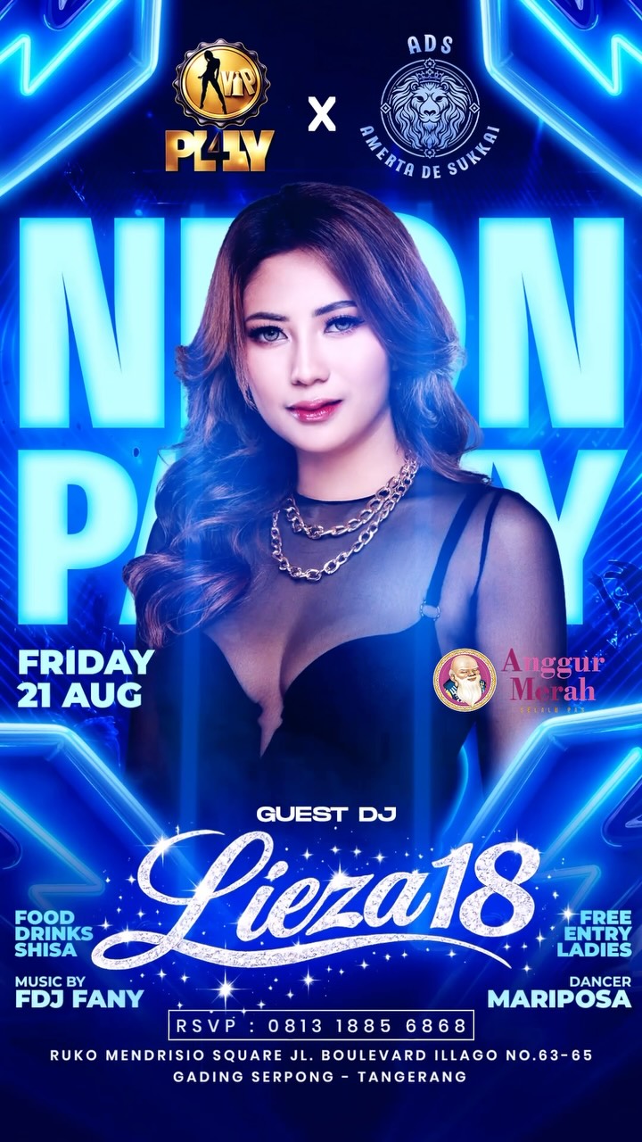 VIP PLAY GADING SERPONG - NEON PARTY (LIEZA18)