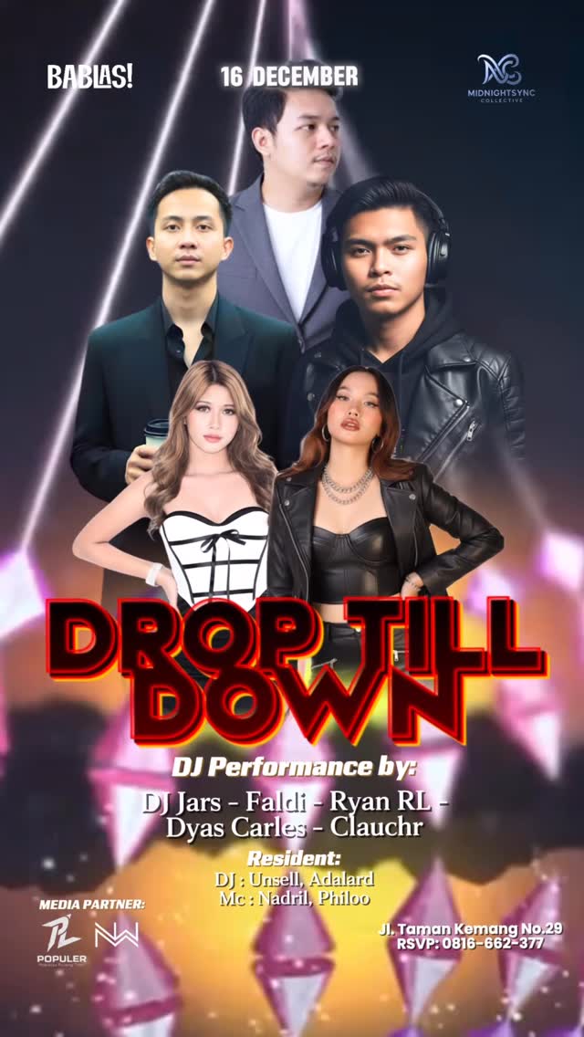 BABLAS KEMANG JAKARTA - DROP TILL DOWN