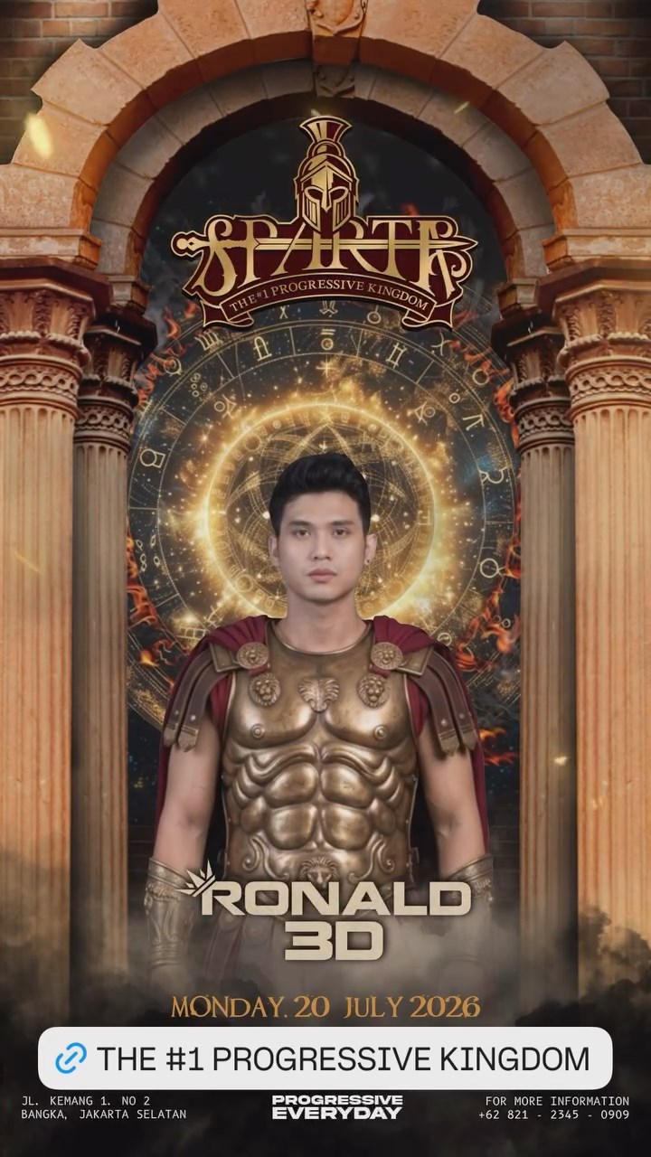SPARTA LIVE BAR JAKARTA - RONALD 3D