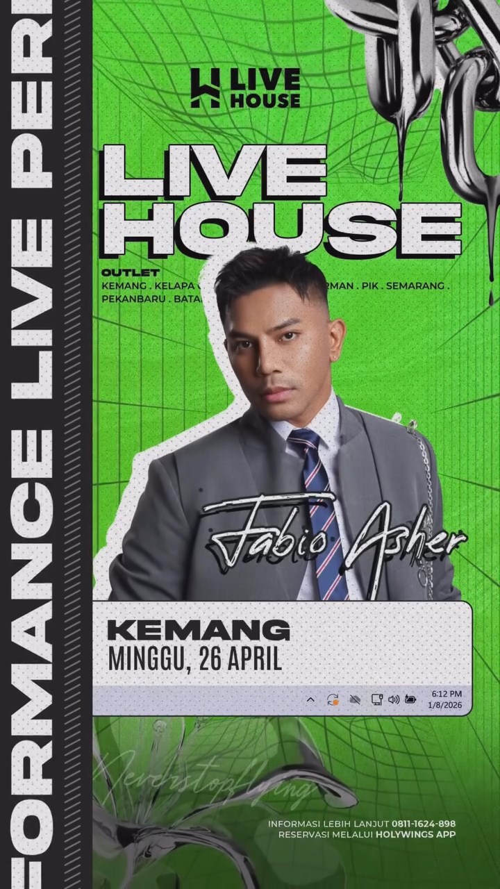 LIVEHOUSE KEMANG - FABIO ASHER