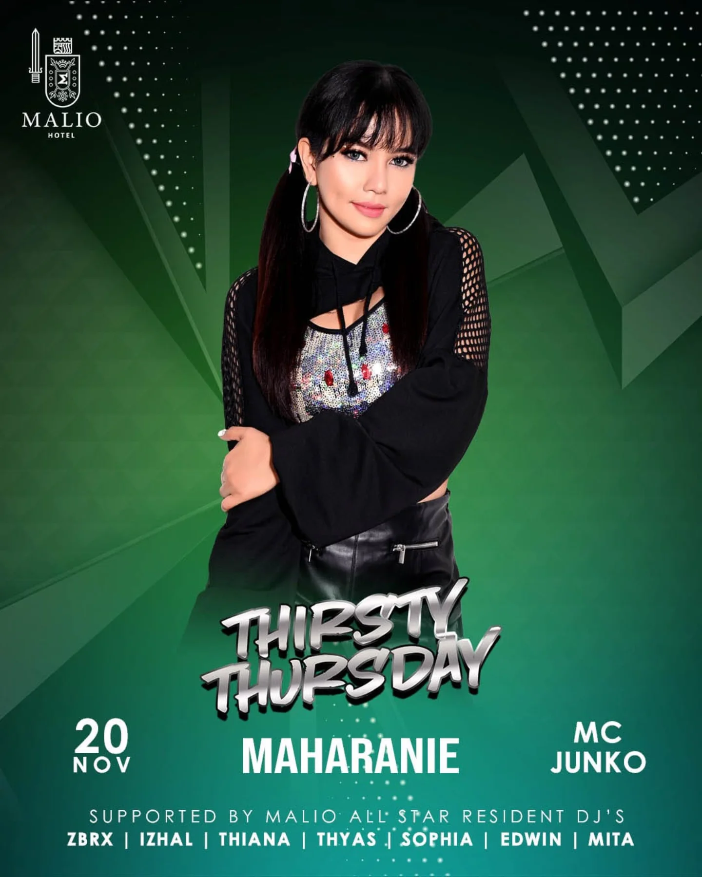 MALIO HOTEL JAKARTA - THIRSTY THURSDAY (MAHARANIE)