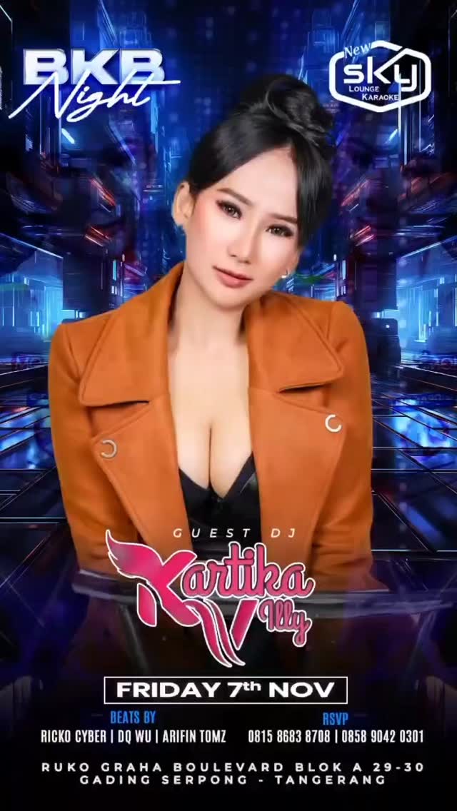 NEW SKY LOUNGE & KARAOKE GADING SERPONG - BKB NIGHT (KARTIKA WILLY)