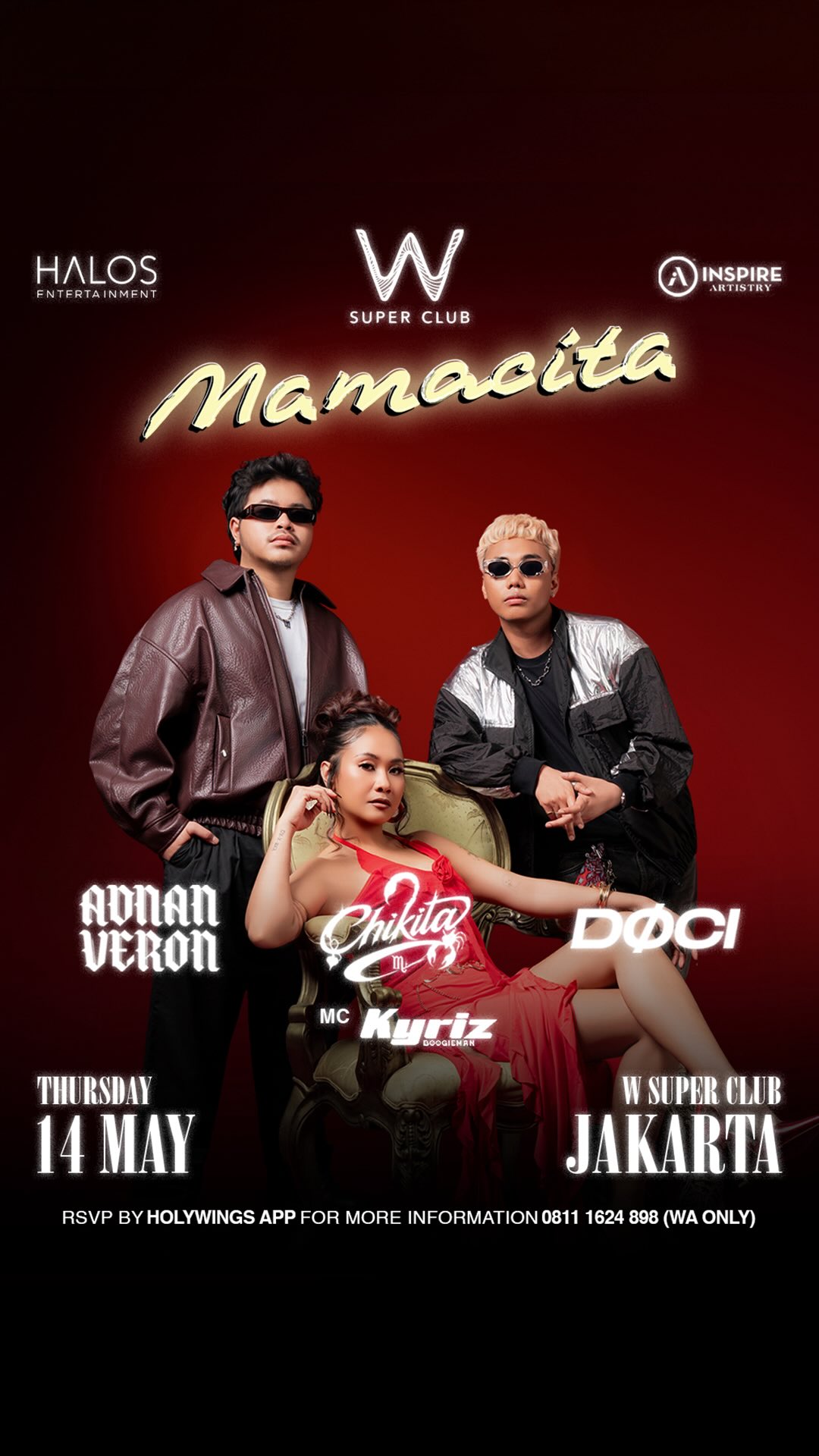 W SUPER CLUB TEBET JAKARTA - MAMACITA TOUR