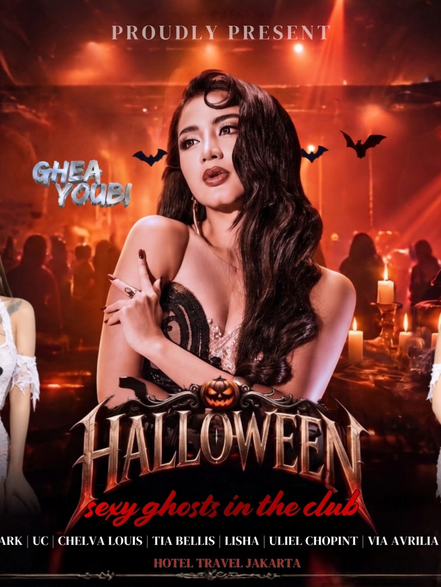TRAVEL CLUB JAKARTA - HALLOWEEN — SEXY GHOST IN THE CLUB (GHEA YOUBI)