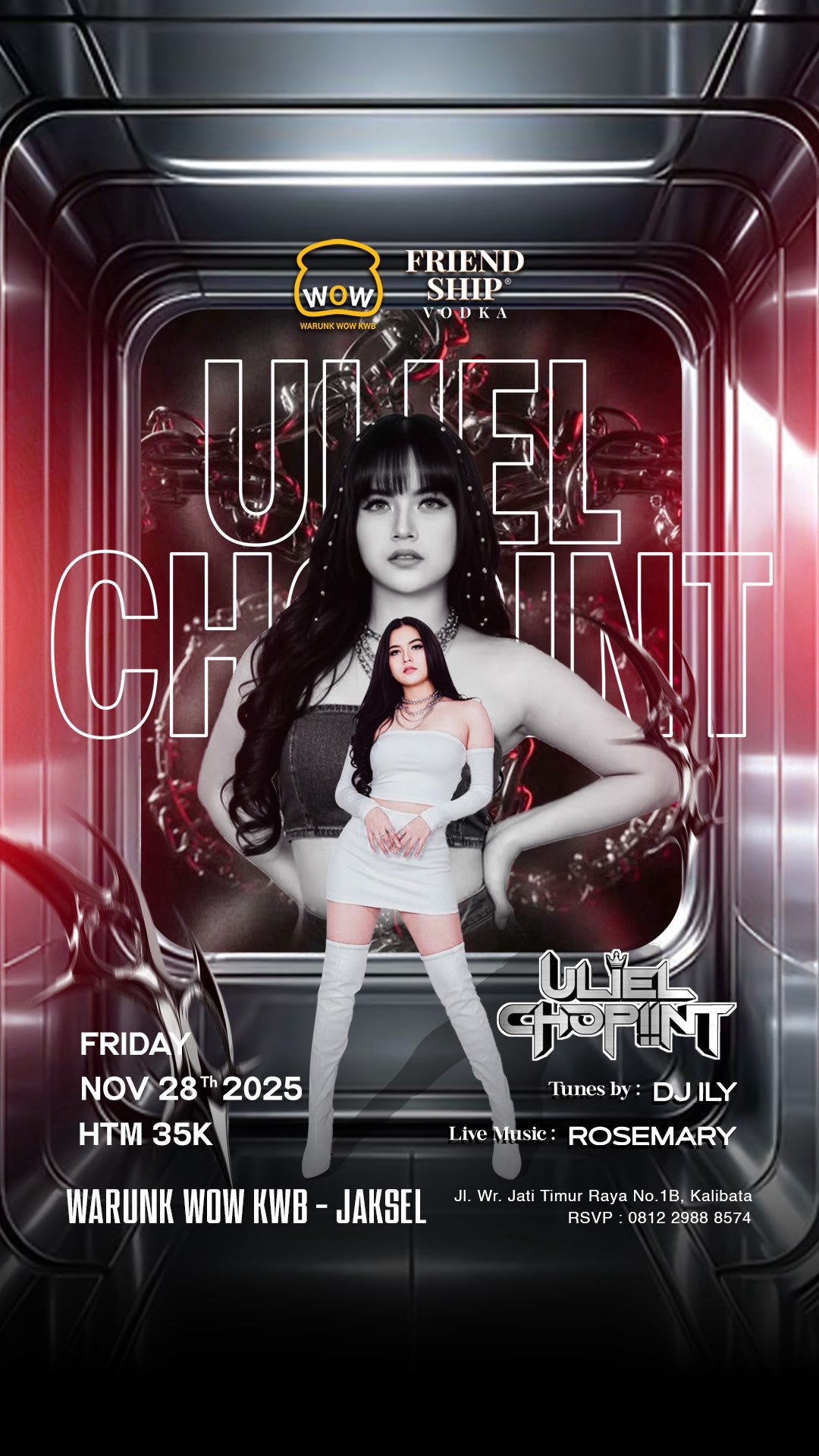 WARUNK WOW KWB JAKARTA - ULIEL CHOPIINT