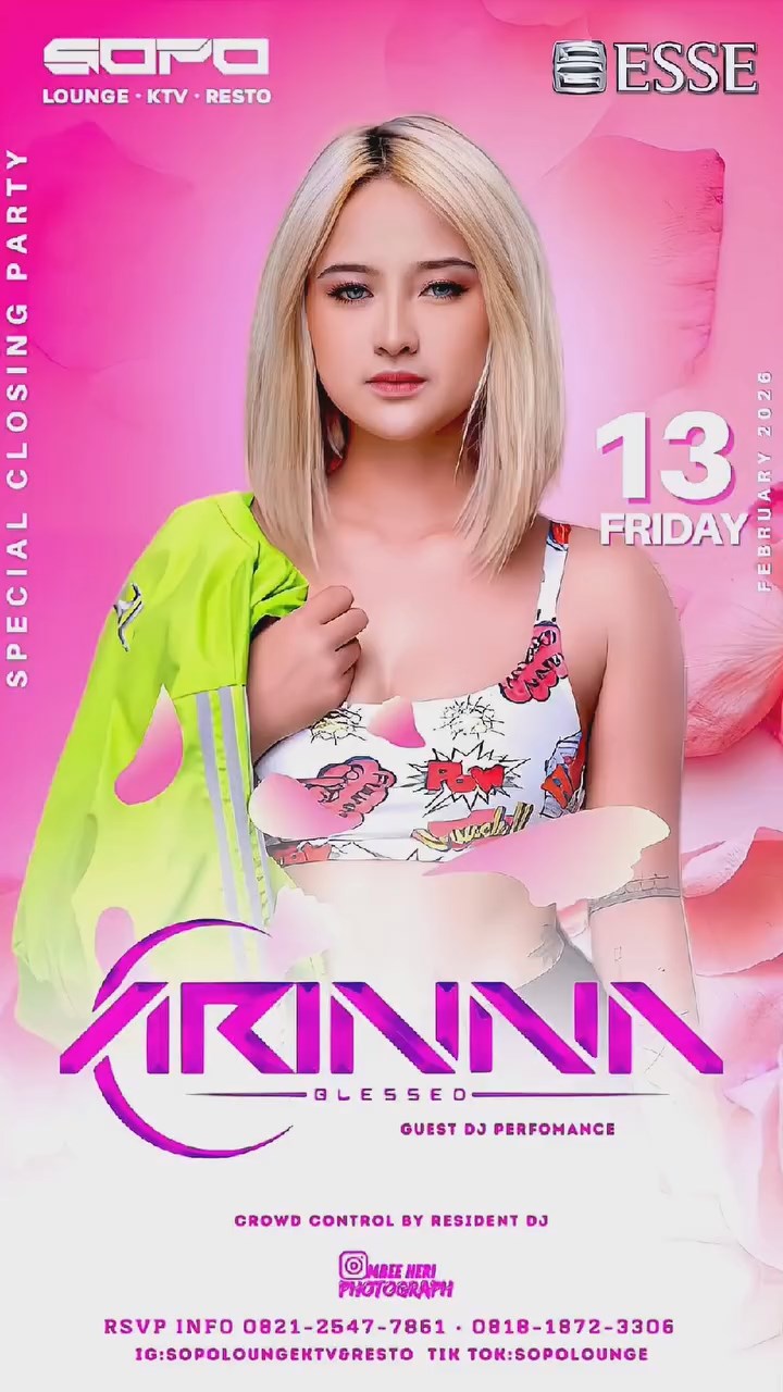 SOPO LOUNGE JAKARTA - ARINNA BLESSED