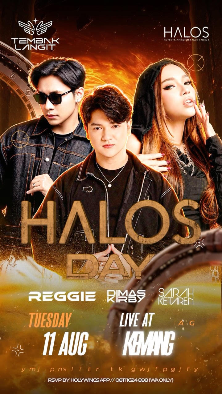 TEMBAK LANGIT CLUB KEMANG - HALOS DAY (REGGIE, DIMAS KIRBY, SARAH KETAREN)