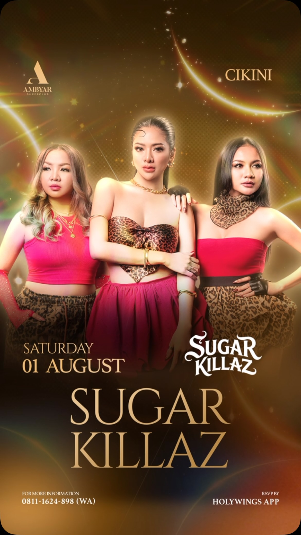 AMBYAR SUPERCLUB CIKINI - SUGAR KILLAZ