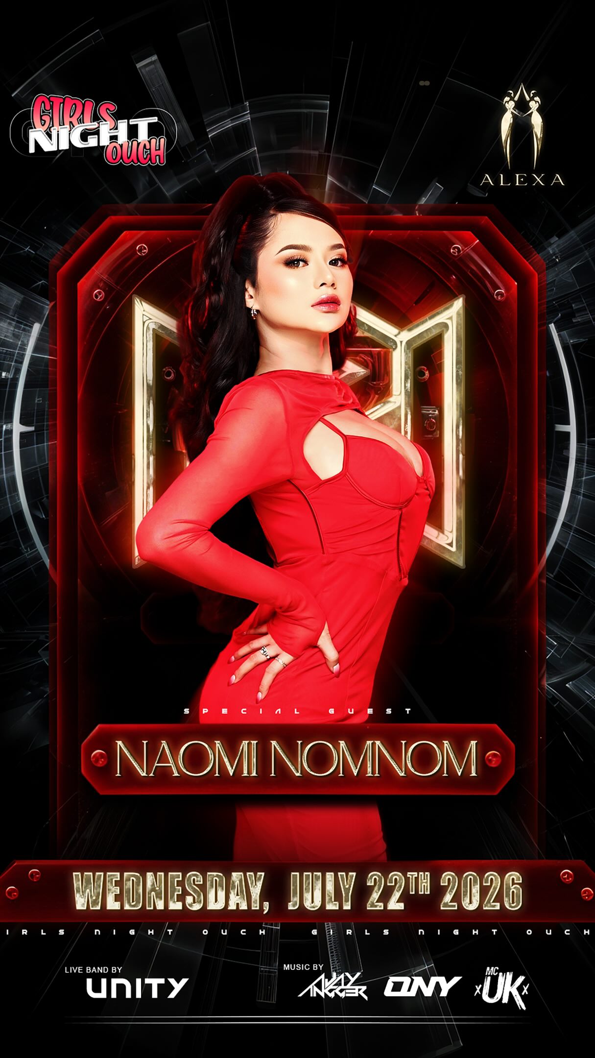 ALEXA SUITES PANTAI INDAH KAPUK 2 - GIRLS NIGHT OUCH (NAOMI NOMNOM)
