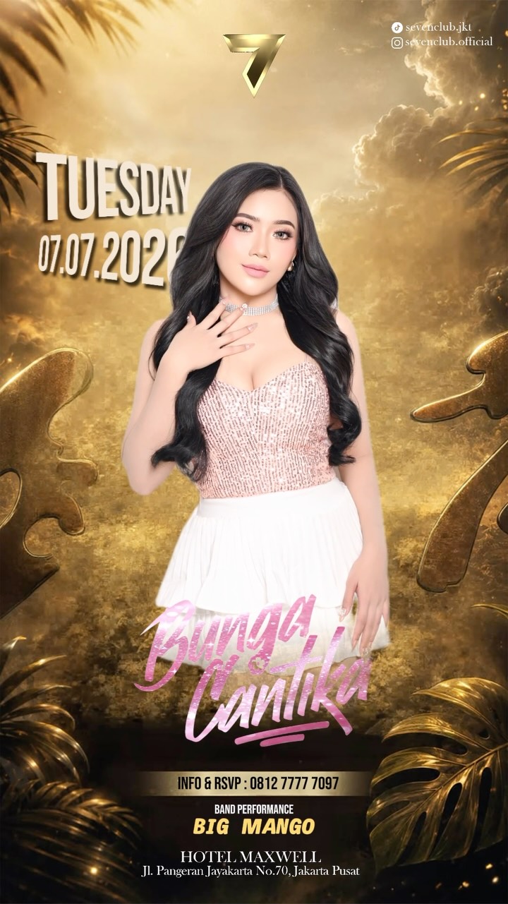 SEVEN CLUB JAKARTA - BUNGA CANTIKA
