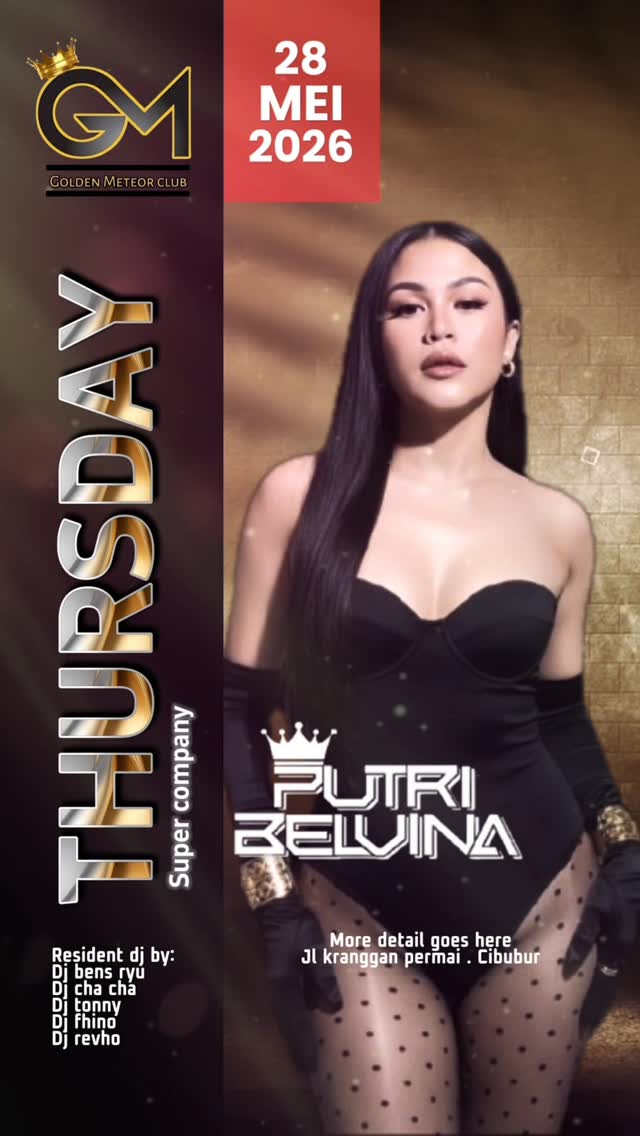 GOLDEN METEOR CLUB JAKARTA - PUTRI BELVINA