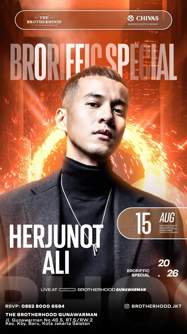 THE BROTHERHOOD GUNAWARMAN JAKARTA - BRORIFFIC SPECIAL (HERJUNOT ALI)