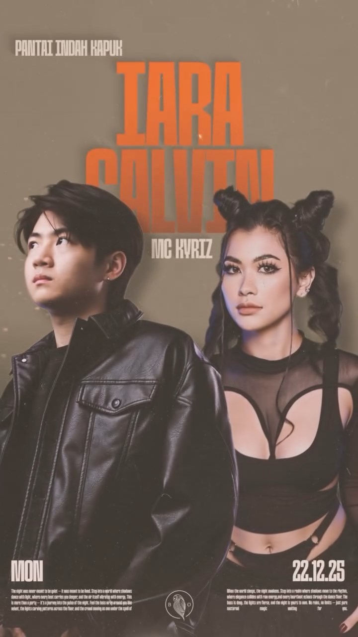 BLACK OWL PANTAI INDAH KAPUK - IARA & CALVIN LORENZA