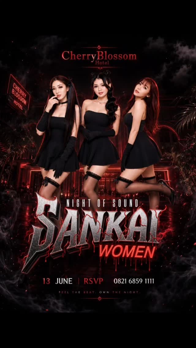 CHERRY BLOSSOM JAKARTA - NIGHT OF SOUND (SANKAI WOMEN)