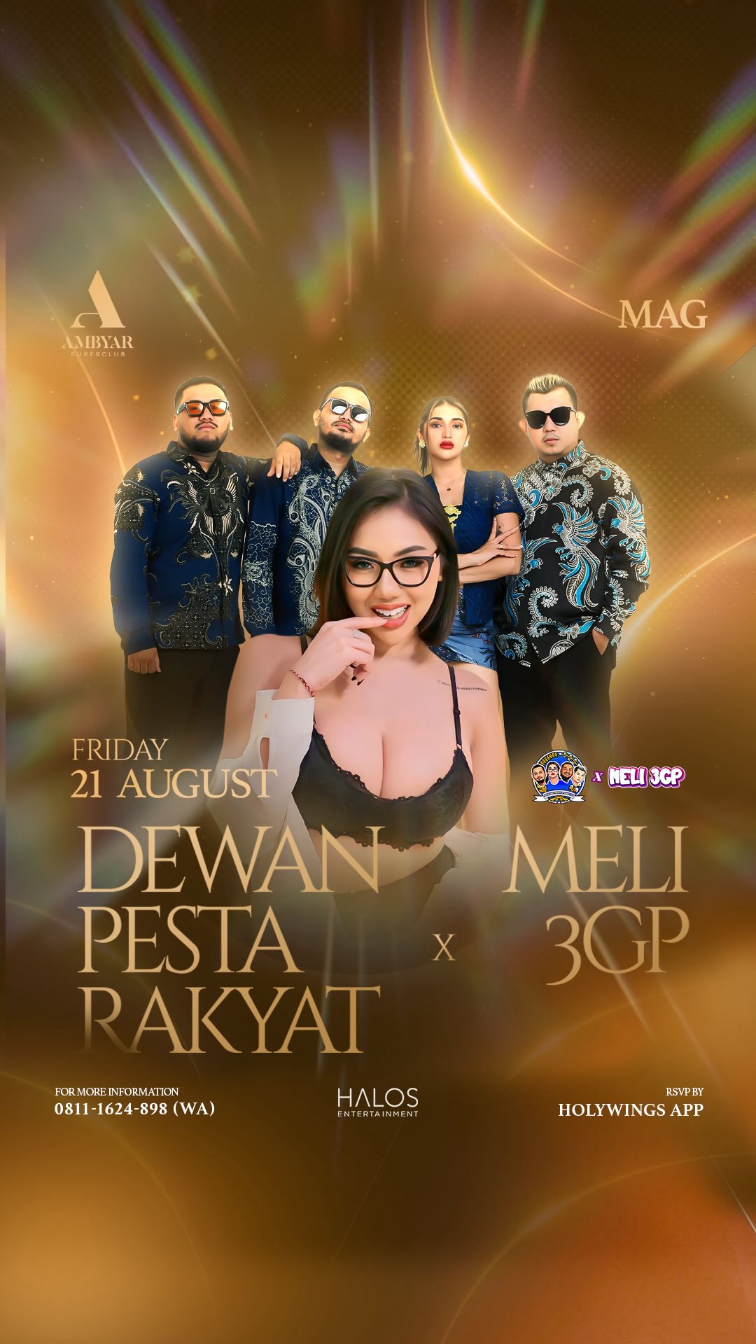 AMBYAR SUPERCLUB ARTHA GADING - DEWAN PESTA RAKYAT X MELI 3GP