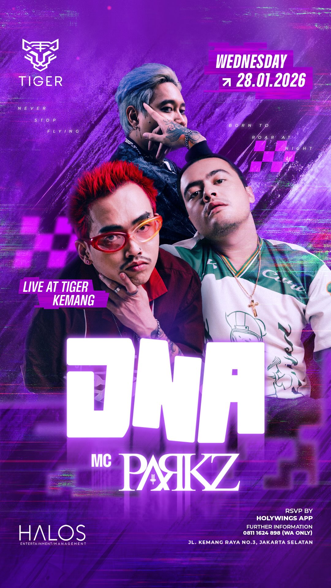 GOLDEN TIGER KEMANG JAKARTA - DNA
