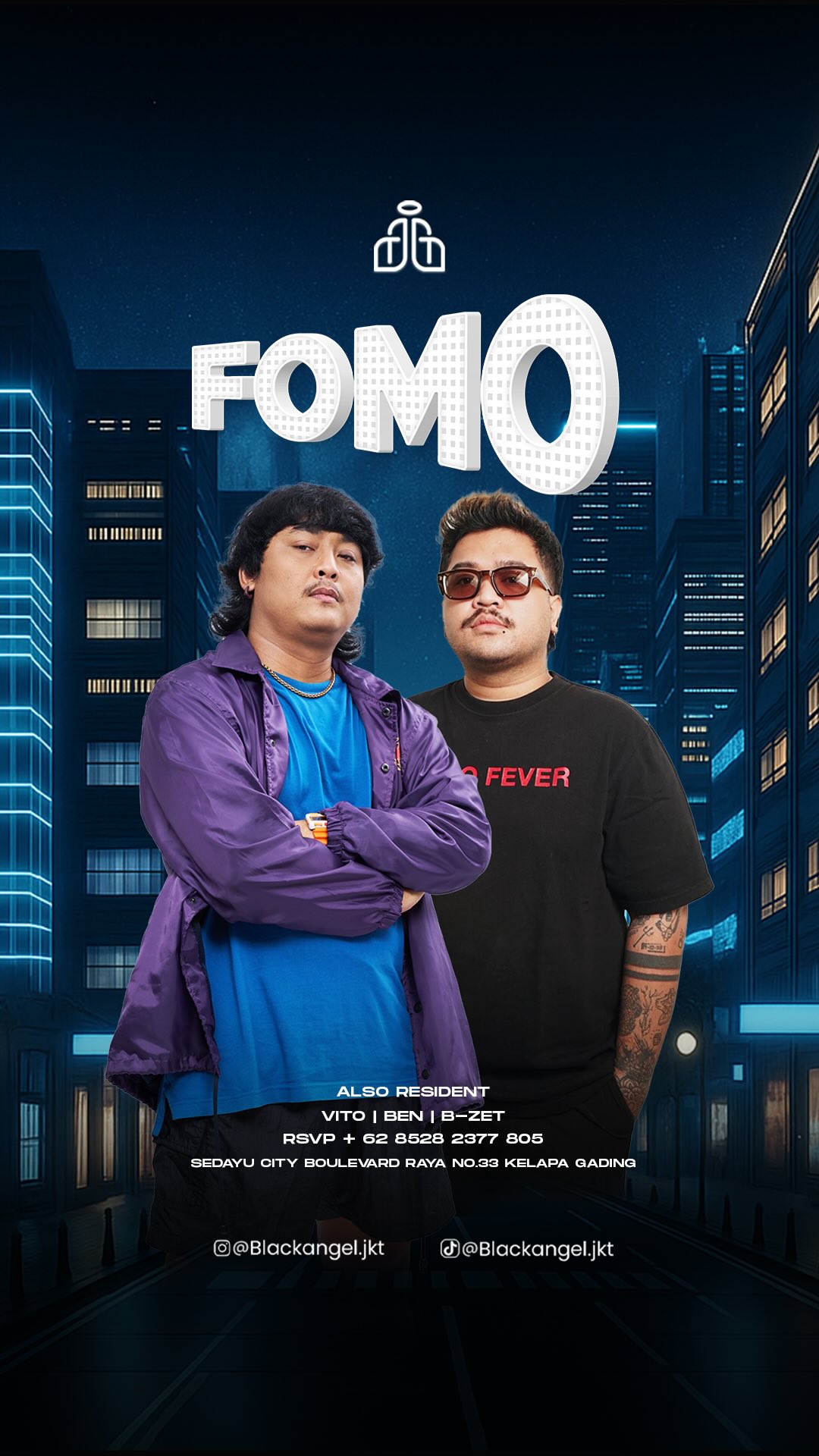 BLACK ANGEL JAKARTA - FOMO (MENTIK WANGII X ARO)