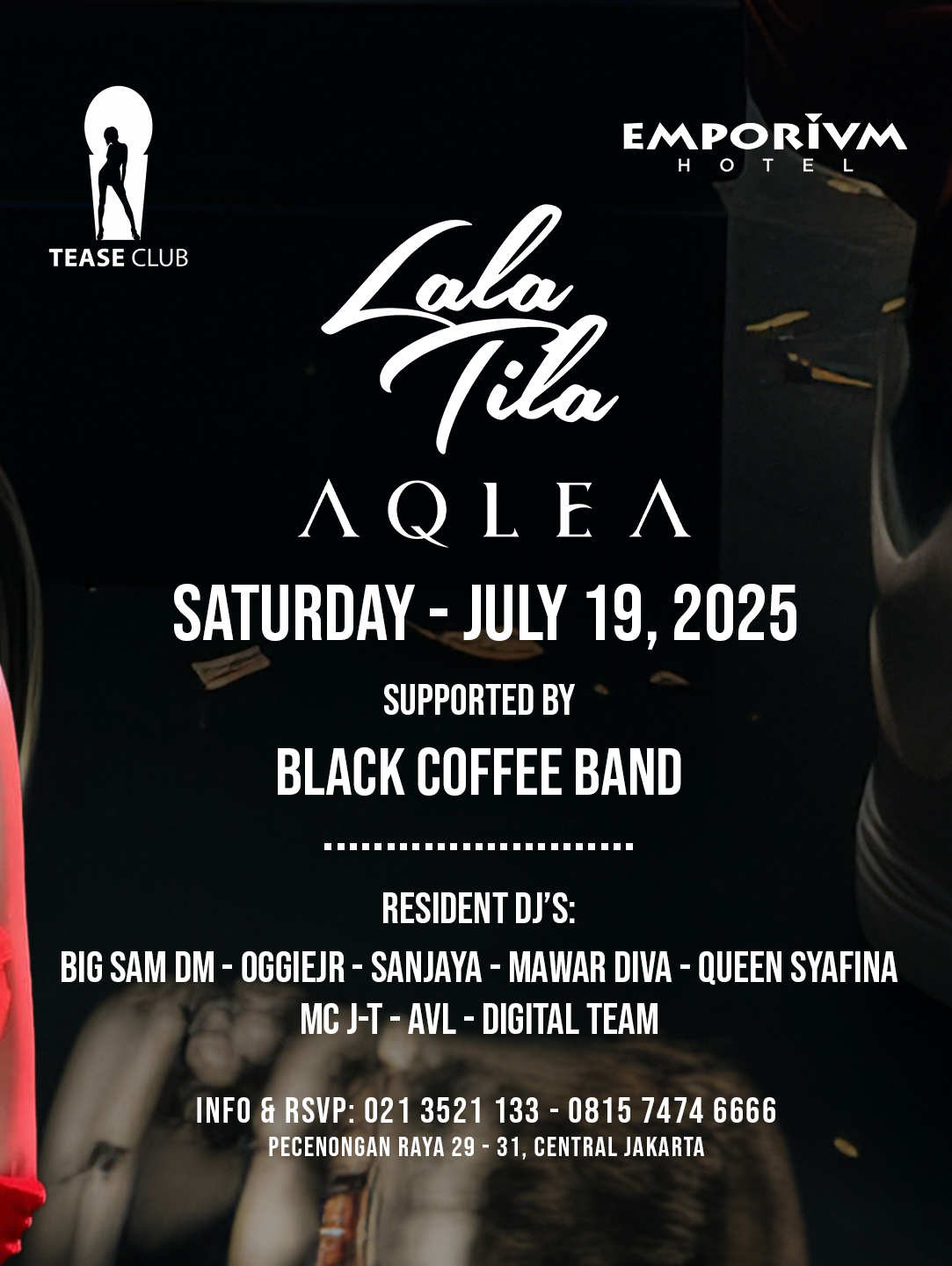 EMPORIUM TEASE CLUB JAKARTA - INNOVATE TEASE (AQLEA & LALA TILA)