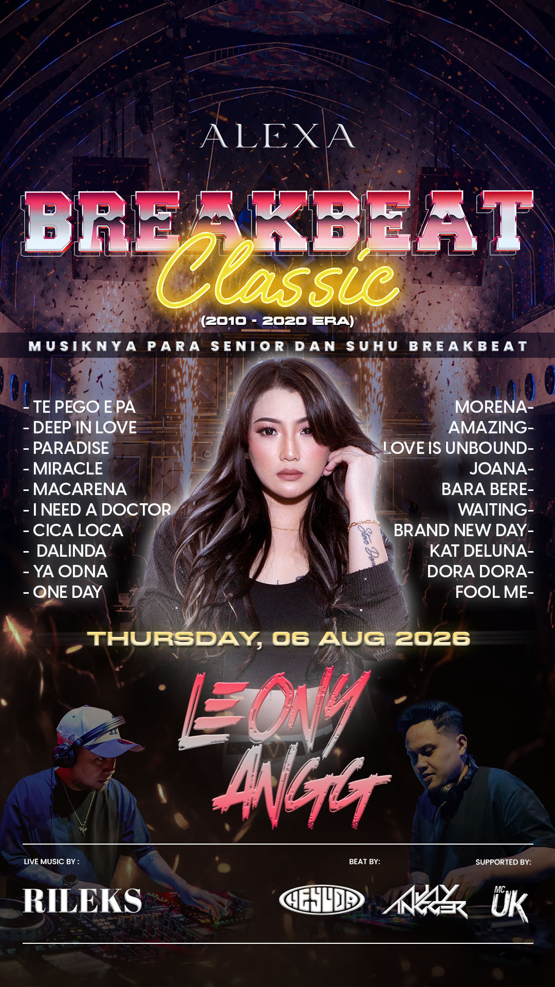 ALEXA SUITES PANTAI INDAH KAPUK 2 - BREAKBEAT CLASSIC (LEONY ANGG)