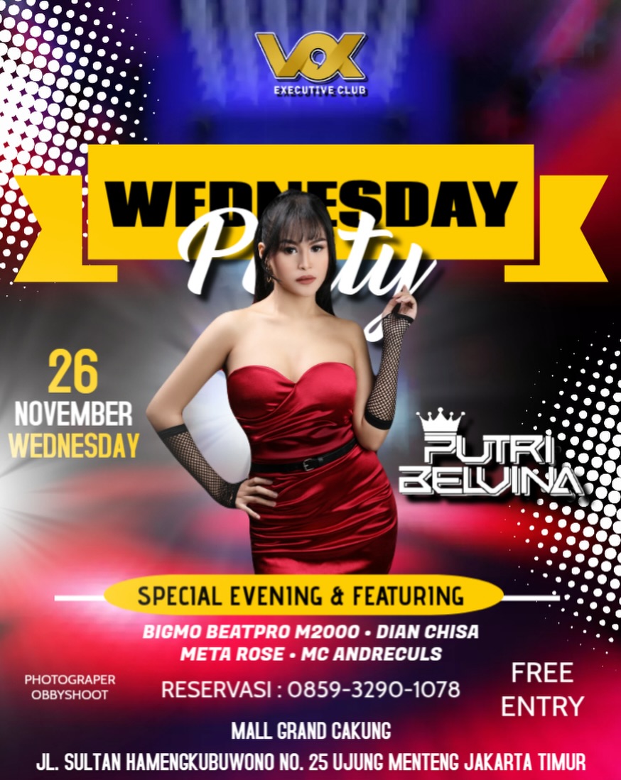 VOX EXECUTIVE CLUB JAKARTA - PUTRI BELVINA