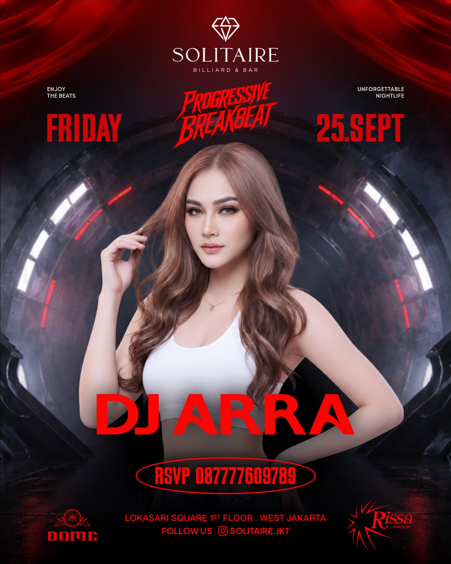 SOLITAIRE JAKARTA - PROGRESSIVE BREAKBEAT (ARRA)